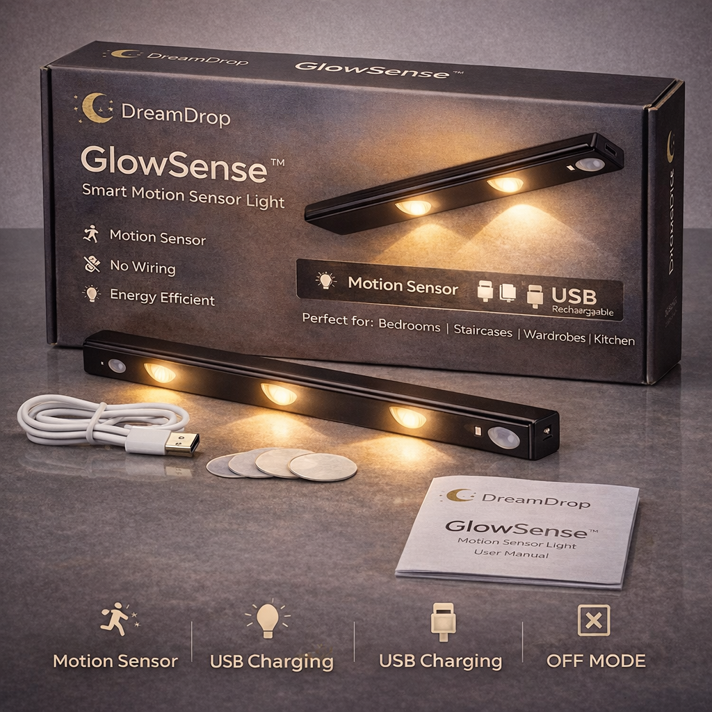 DreamDrop GlowSense™ Motion Sensor Light